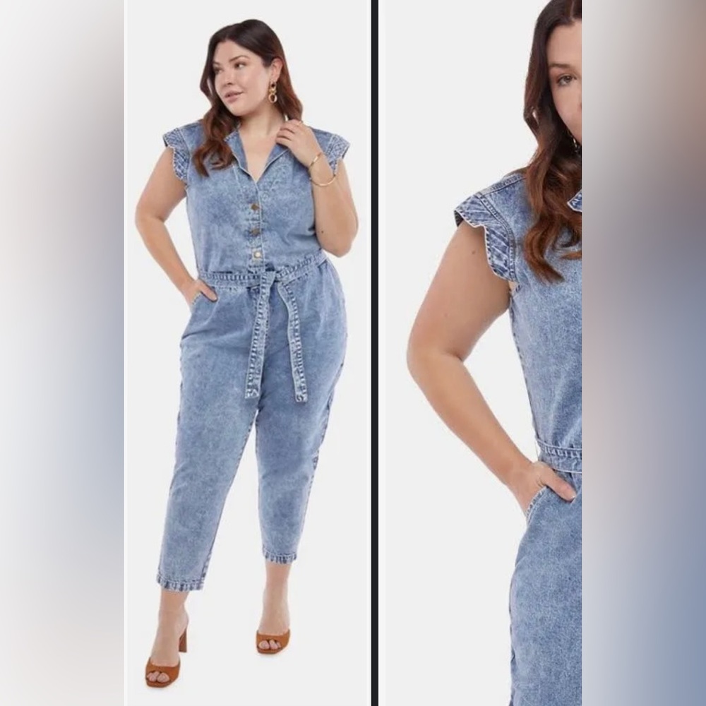 Jean jumpsuit just fab